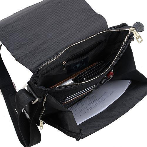 ODIXO Umhängetasche Messenger Bag Schwarz BM2101-1