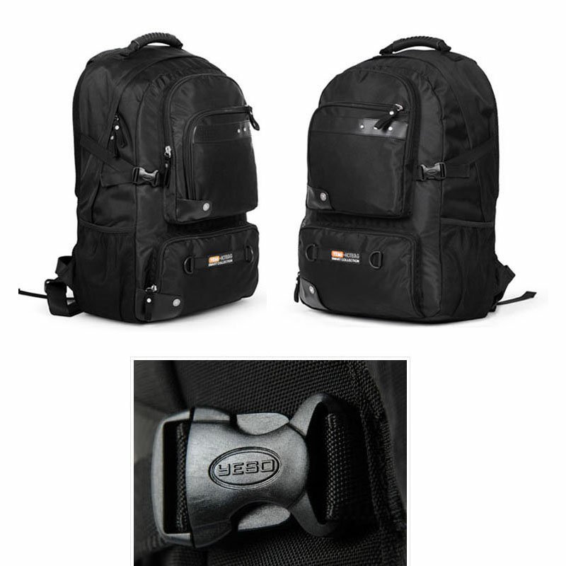 13420186093133 Yeso Outmaster Herren Outdoor Rucksack mit Notebookfach 14 Zoll Y2237 Schwarz