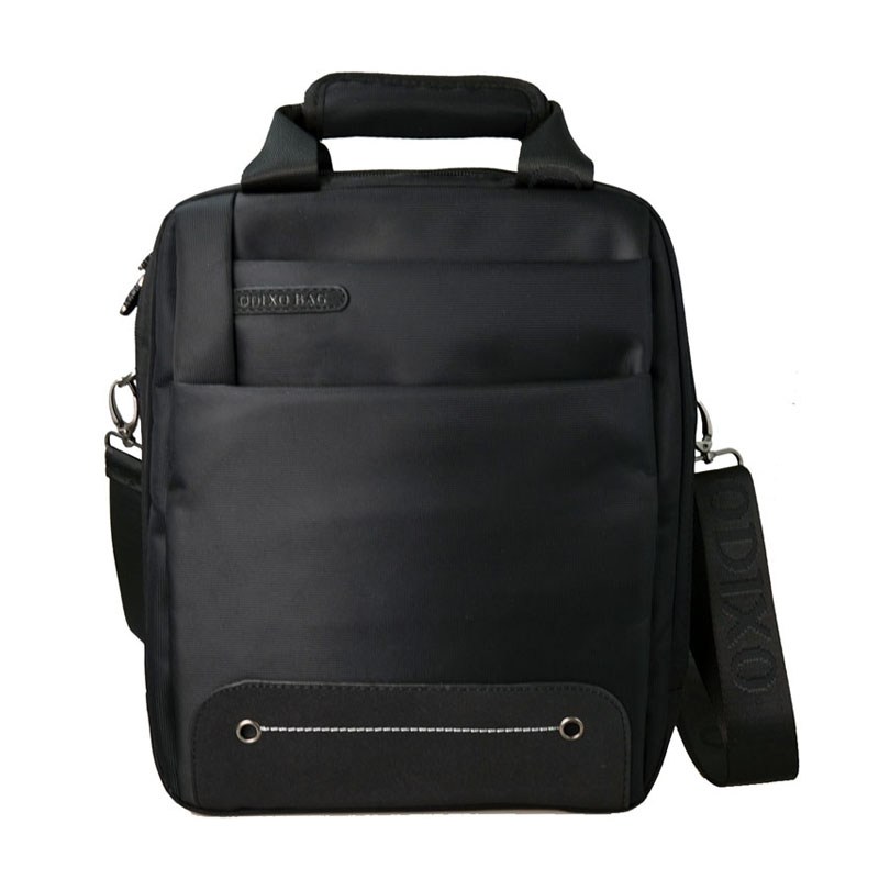 ODIXO Herren Umhängetasche Messenger Bag Aktentasche Schwarz BM2103-1