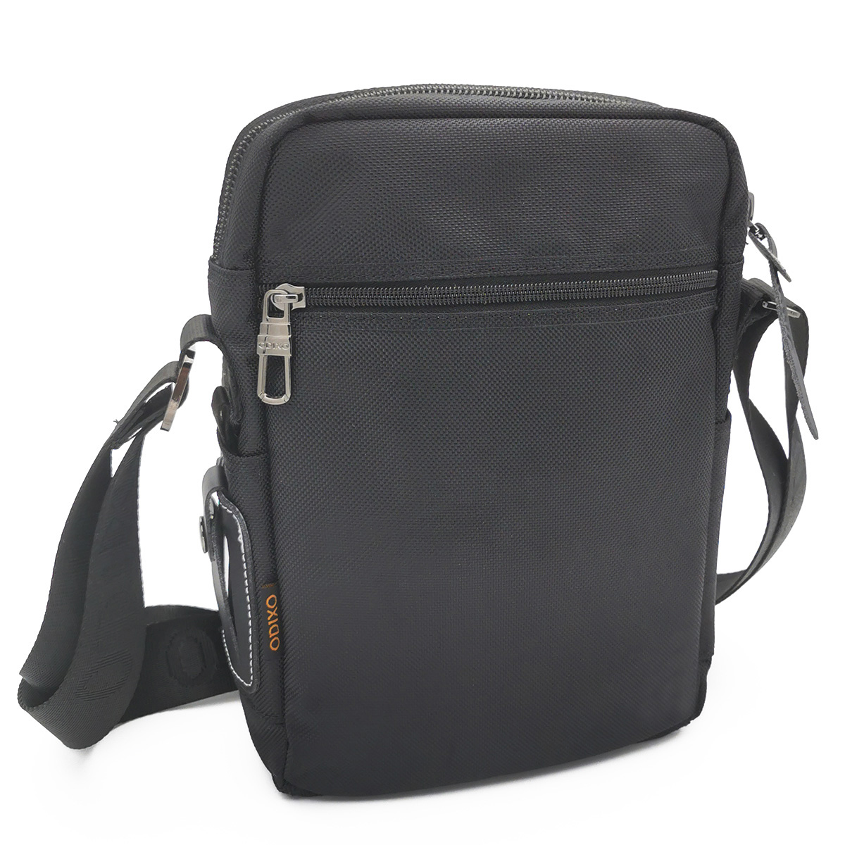 ODIXO Premium Umhängetasche Messenger Bag Schwarz B2565-1 Professional Edition