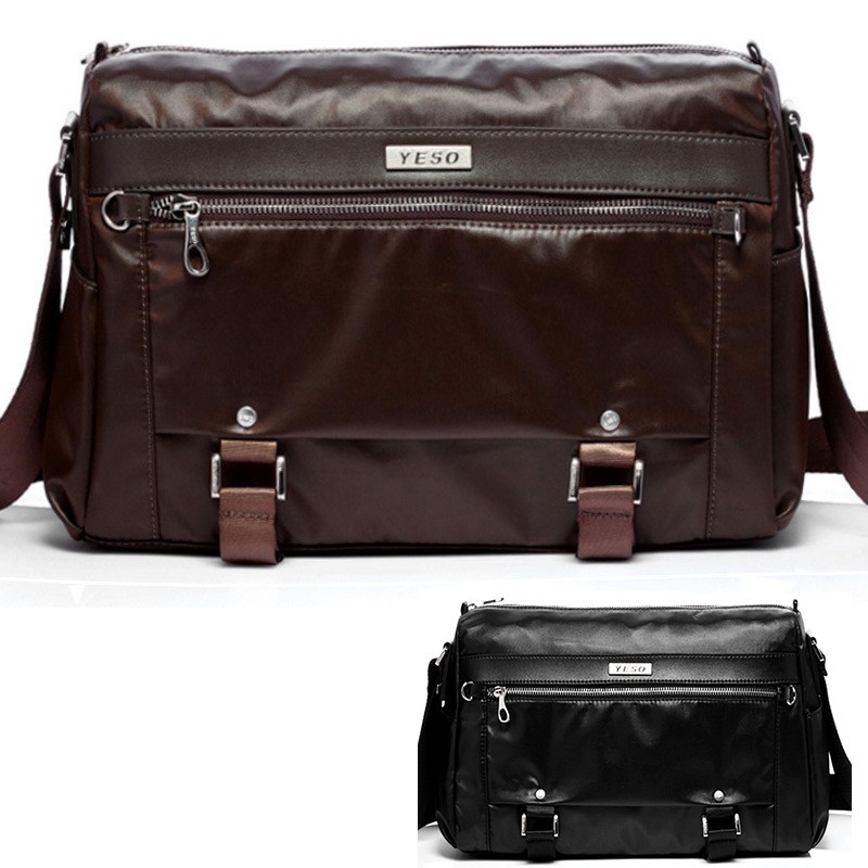 Yeso Outmaster Unisex Umhängetasche Messenger Bag Schwarz 17923