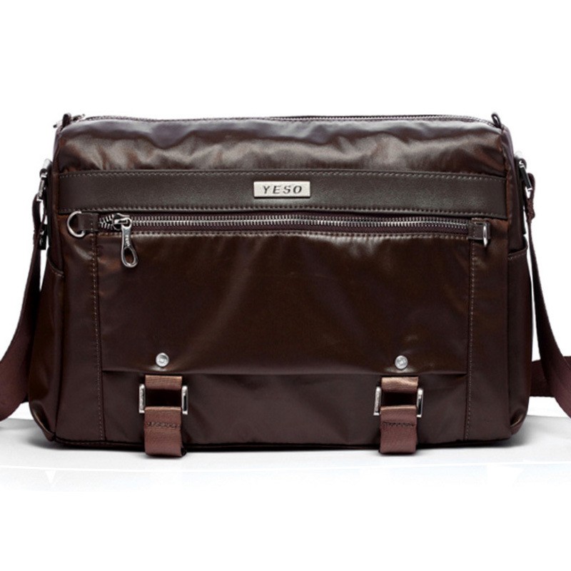 Yeso Outmaster Unisex Umhängetasche Messenger Bag Braun 17923