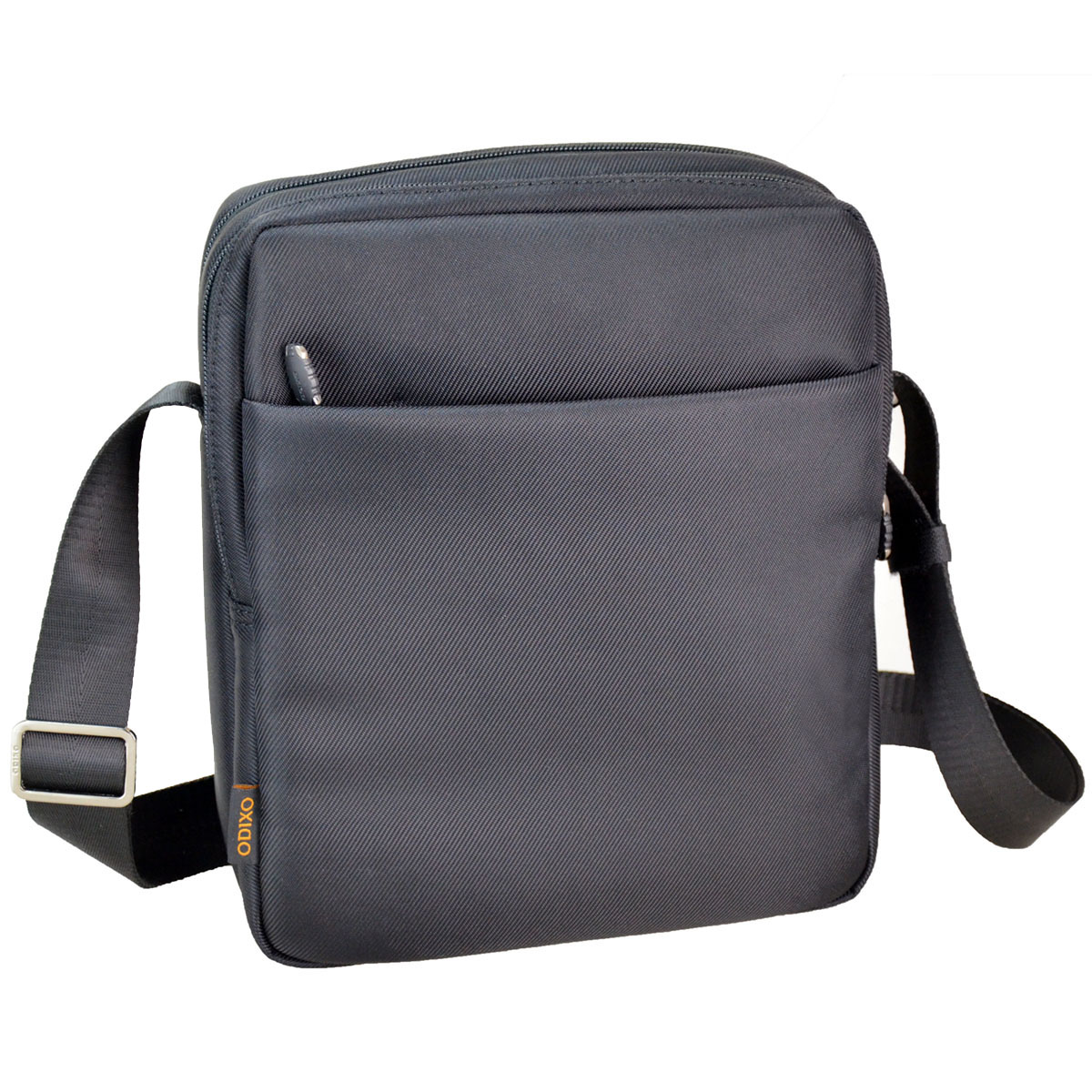 ODIXO Herren Umhängetasche Messenger Bag Schwarz B2169-1 Comfort Edition