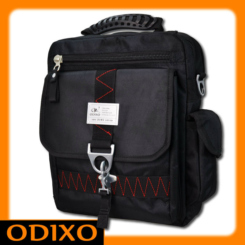 ODIXO Herren Umhängetasche Aktentasche Messenger Bag Schwarz BM2105-1