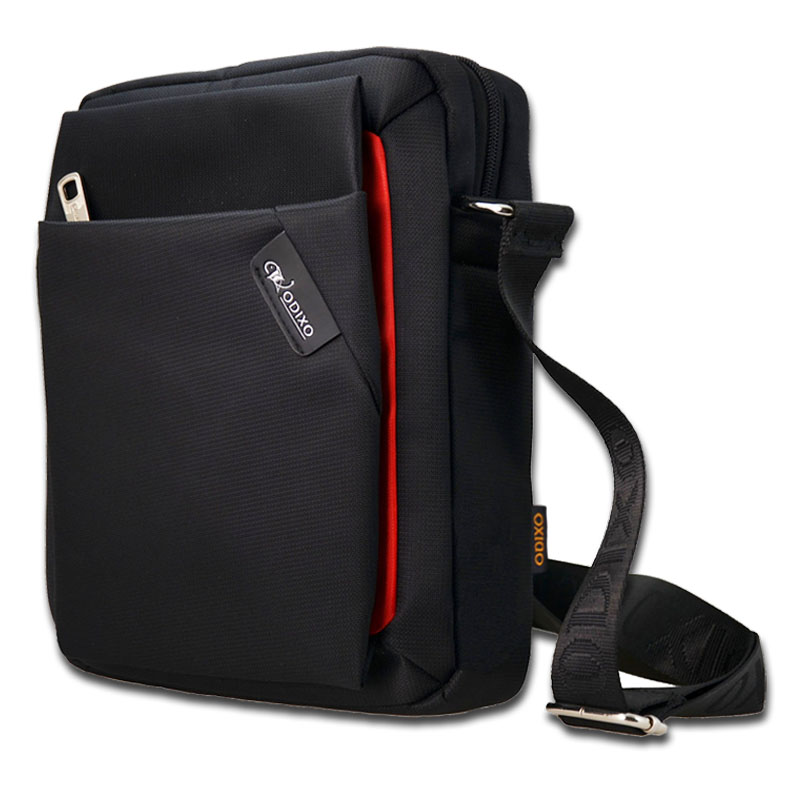 ODIXO Herren Umhängetasche Schultertasche Messenger Bag BM2107-1 Schwarz