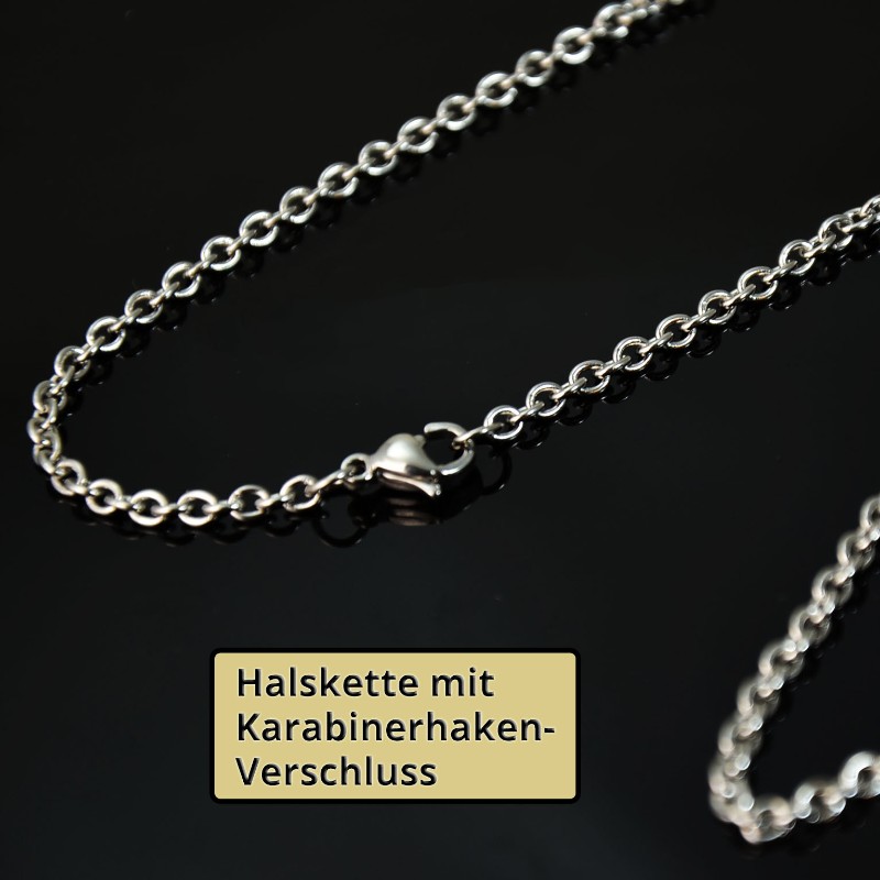 Design Edelstahl Halskette mit Anhänger Roboter Design Edelstahl Halskette mit Anhänger Roboter