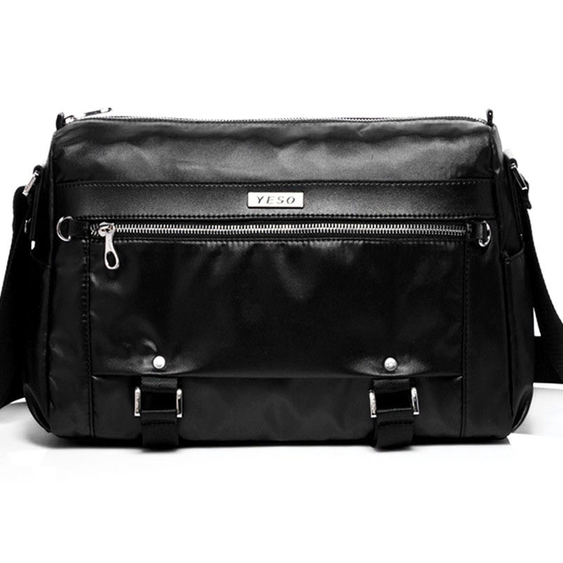 Yeso Outmaster Unisex Umhängetasche Messenger Bag Schwarz 17923