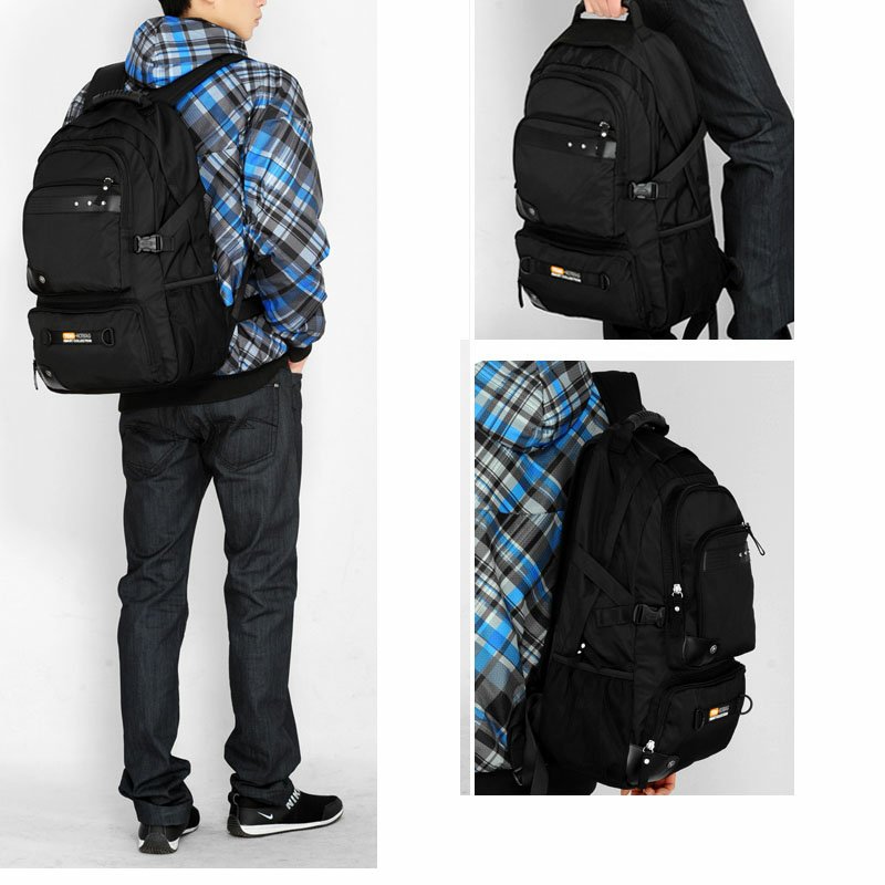 13420186368056 Yeso Outmaster Herren Outdoor Rucksack mit Notebookfach 14 Zoll Y2237 Schwarz