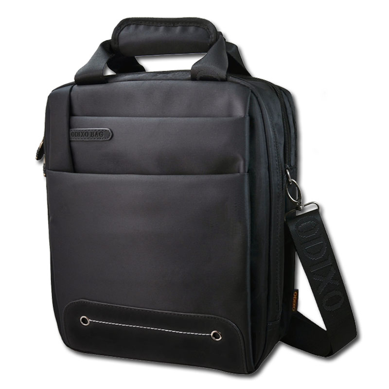 ODIXO Herren Umhängetasche Messenger Bag Aktentasche Schwarz BM2103-1 ODIXO Herren Umhängetasche Messenger Bag Aktentasche Schwarz BM2103-1