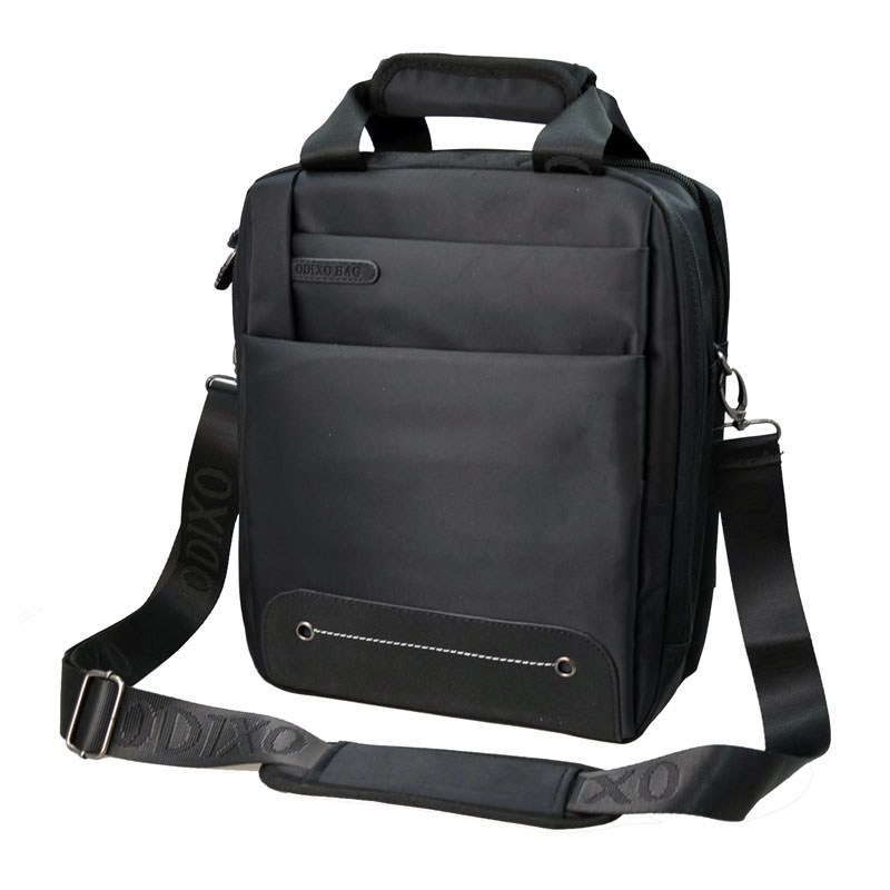ODIXO Herren Umhängetasche Messenger Bag Aktentasche Schwarz BM2103-1 ODIXO Herren Umhängetasche Messenger Bag Aktentasche Schwarz BM2103-1