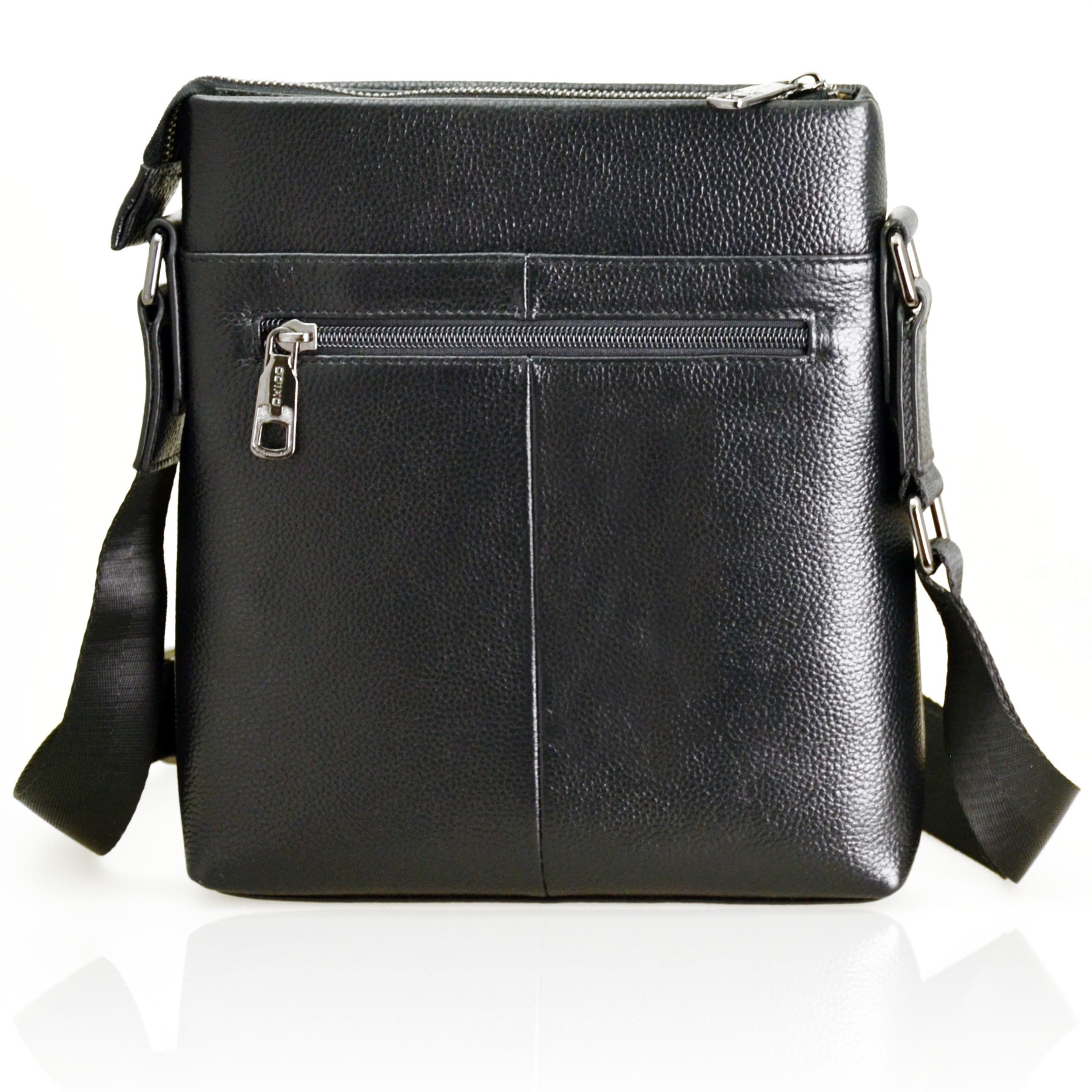 ODIXO Herren Umhängetasche Messenger Bag Schwarz Echtleder B2931-1 ODIXO Herren Umhängetasche Messenger Bag Schwarz Echtleder B2931-1
