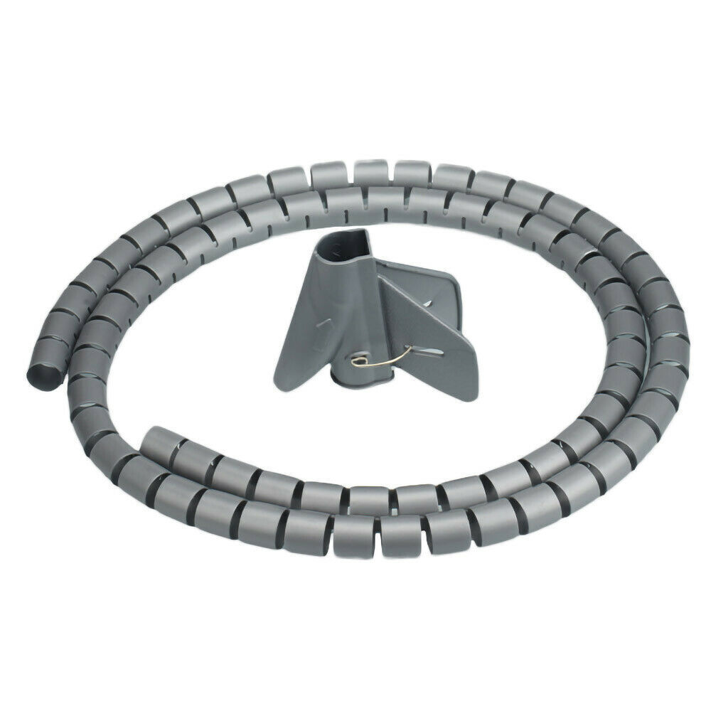 3 Meter (Dm. 16 mm) Flexible Kabelführung Kabel Schlauch Spirale Spiralschlauch Schwarz
