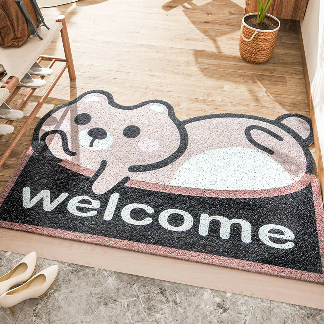 Eingang Fußmatte Bär Welcome Home Bad Wohnmatte Kinder Bear Motiv Anti Rutsch Eingang Fußmatte Bär Welcome Home Bad Wohnmatte Kinder Bear Motiv Anti Rutsch