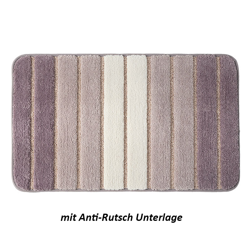 Stilvolle Wohnmatte und Fußmatte mit Streifen Design