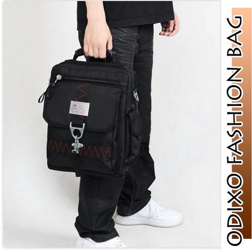 ODIXO Herren Umhängetasche Aktentasche Messenger Bag Schwarz BM2105-1 ODIXO Herren Umhängetasche Aktentasche Messenger Bag Schwarz BM2105-1