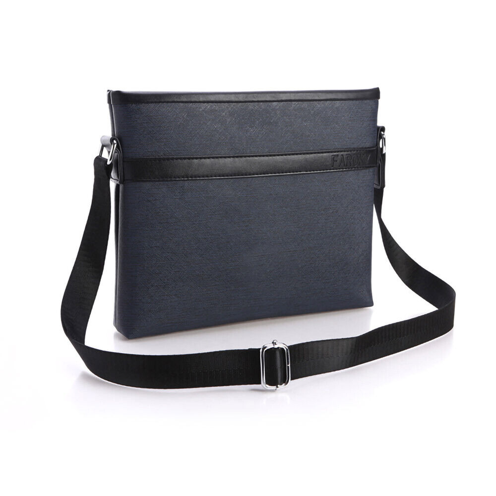 Damen Tagestasche Tasche Umhängetasche Schultertasche Kunstleder Dunkel Navy Neu Damen Tagestasche Tasche Umhängetasche Schultertasche Kunstleder Dunkel Navy Neu