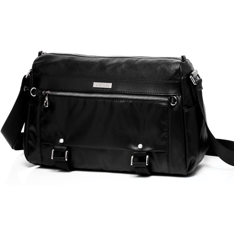 Yeso Outmaster Unisex Umhängetasche Messenger Bag Schwarz 17923 Yeso Outmaster Unisex Umhängetasche Messenger Bag Schwarz 17923