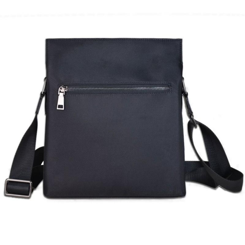 ODIXO Umhängetasche Messenger Bag Schwarz-Braun B2287-1 Deluxe Edition